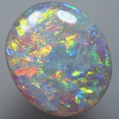 SOLID SEMI BLACK OPALS Want a matching pair? - see E0912B. Bright multicolours SEE VIDEO
